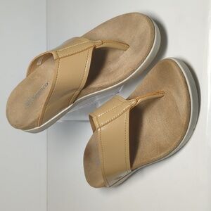 Spenco Hampton Total Support thong sandals womans size 7